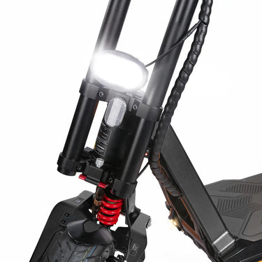 Inmotion RS Midnight Electric Scooter - Headlight View
